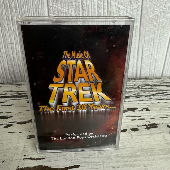 The Music of Star Trek Vintage Cassette Tape The First Thirty Years Soundtrack - Picture 4 of 6